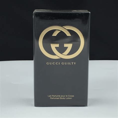 gucci guilty perfumed body lotion ราคา|gucci guilty shower gel.